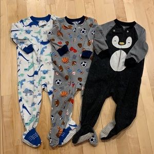 Fleece pajamas